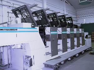 印刷设备展示